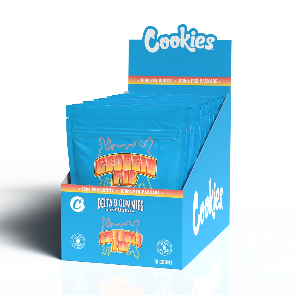 Cookies - Delta 9 Gummy 10mg - Georgia Pie - 10ct Bag - 10ct Pop Box