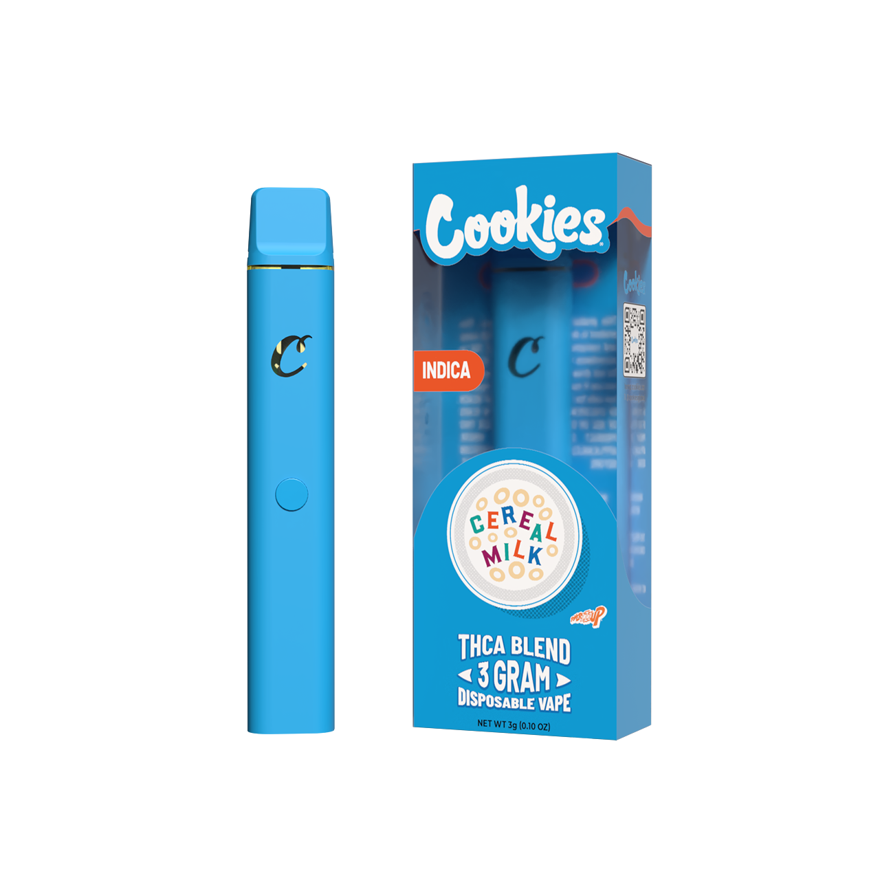 Cookies - THCA Disposable 3g - Cereal Milk - 5ct Pop Box
