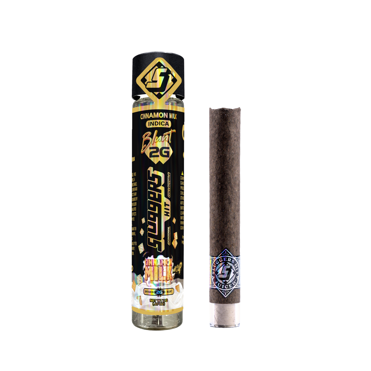 Slugger - Blunt 2g - Indica - Cinnamon Milk - 12ct Display