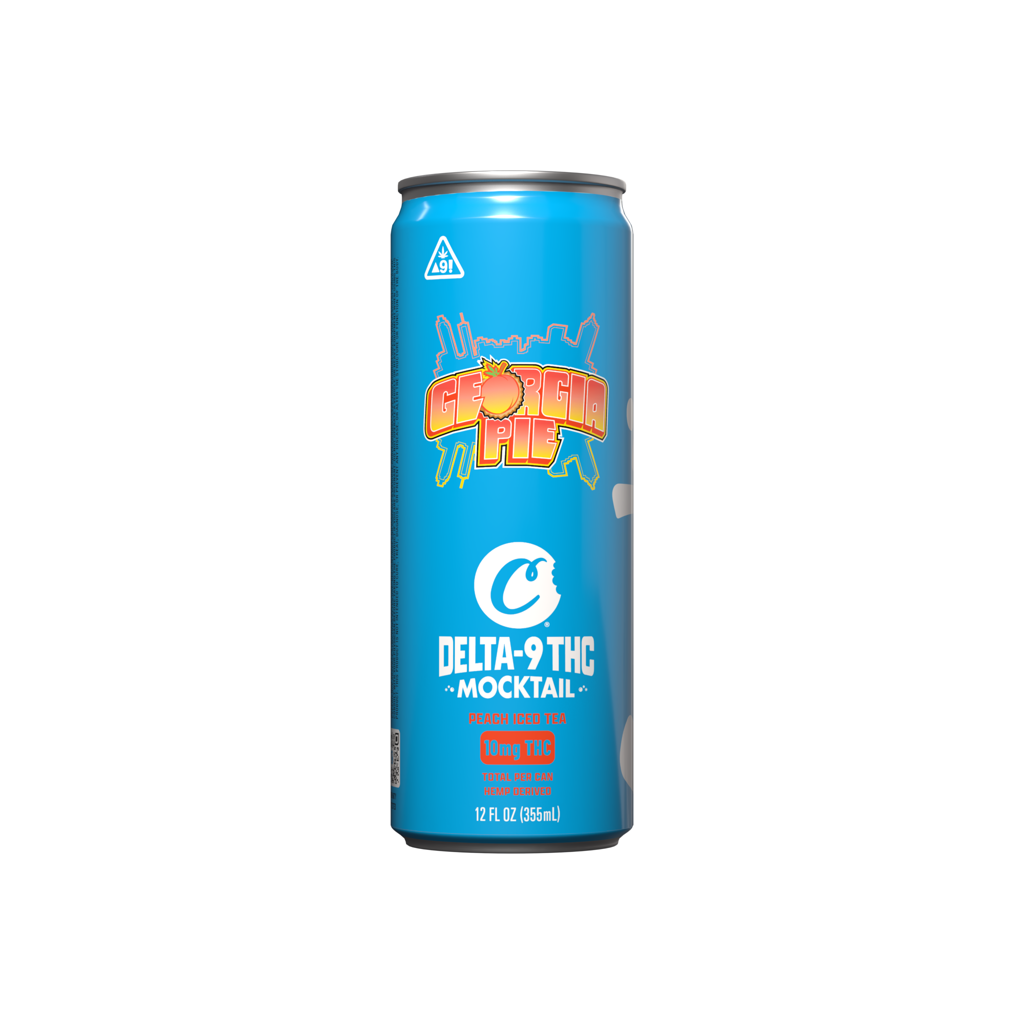 Cookies - Delta 9/THC Mocktail Can 10mg - Georgia Pie - 24 Pack