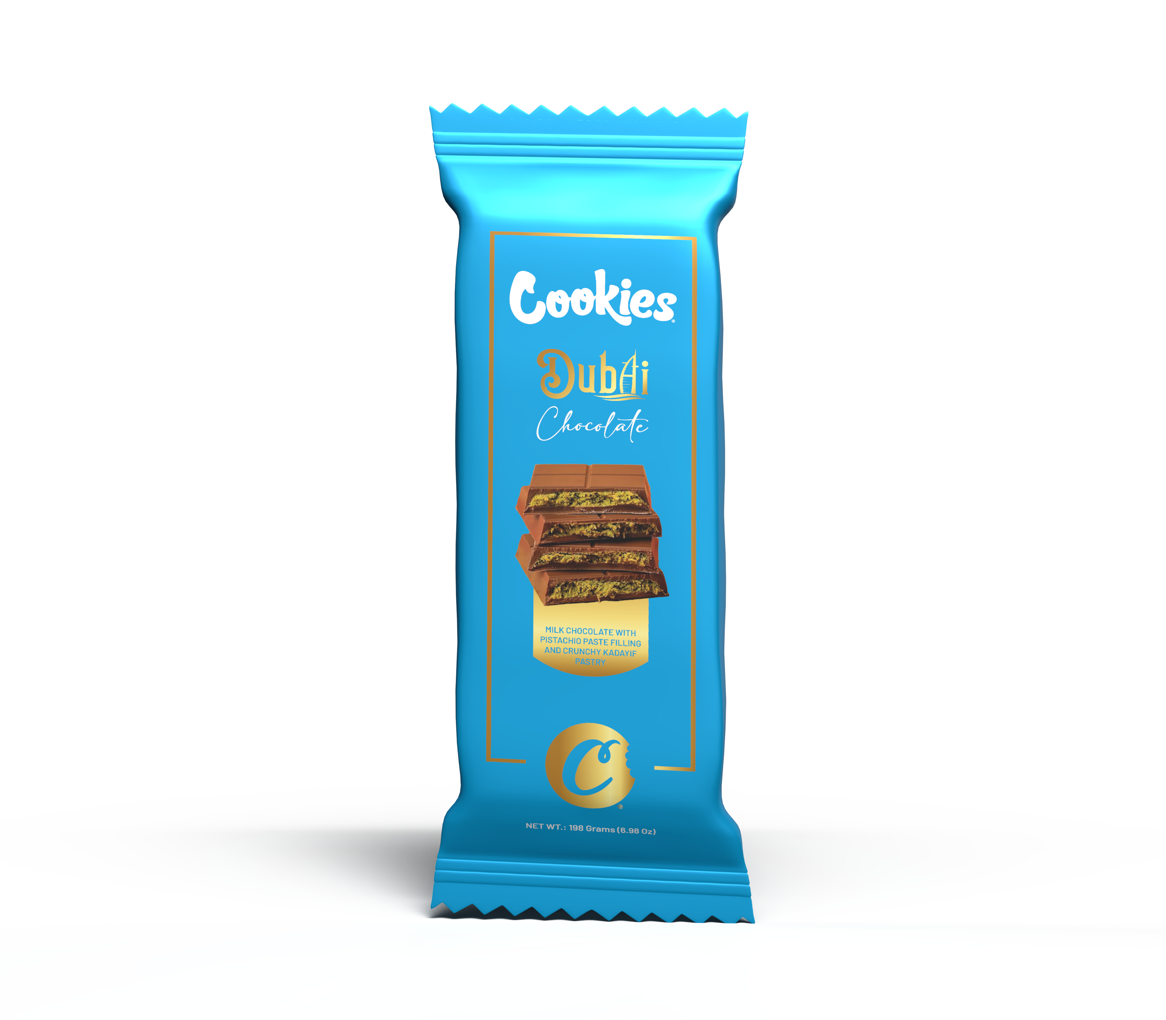 Cookies - Non-Infused Dubai Chocolate - 6ct Pop Box