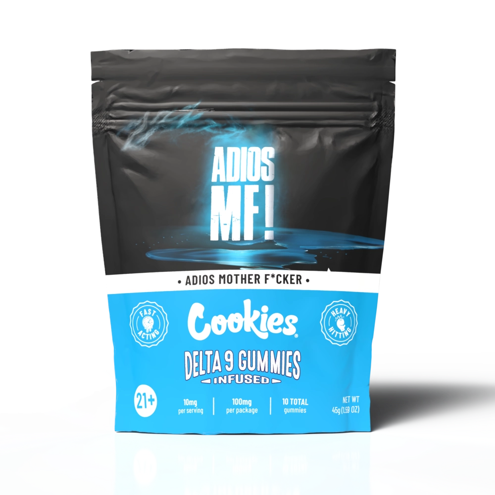 Cookies - Delta 9 Gummy 10mg - Adios MF - 10ct Bag - 10ct Pop Box