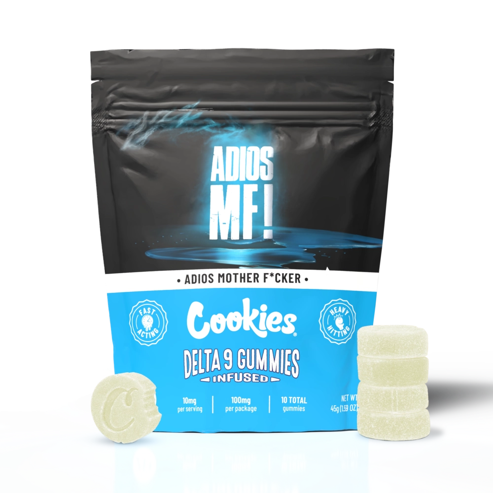 Cookies - Delta 9 Gummy 10mg - Adios MF - 10ct Bag - 10ct Pop Box