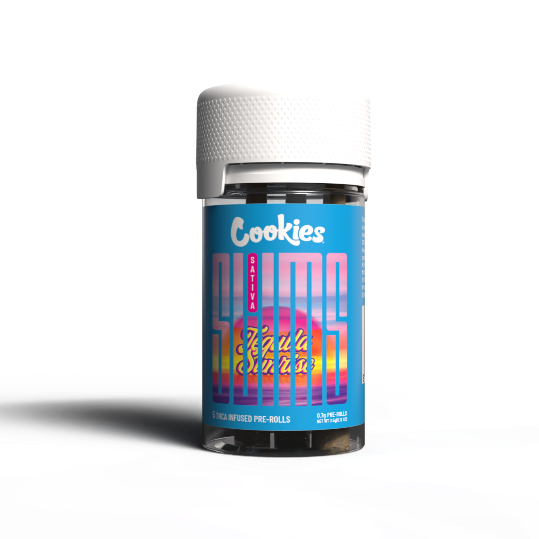 Cookies - THCA Infused Pre-Roll 0.7g - Tequila Sunrise - 5ct Jar - 6ct Pop Box