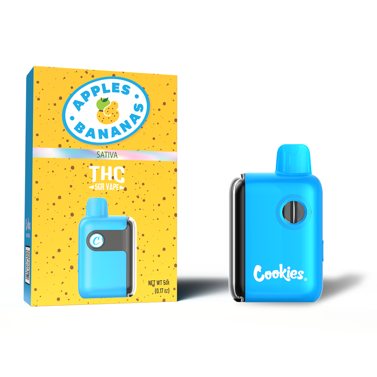 Cookies - THCA Disposable 5g - Apples & Bananas - 5ct Pop Box