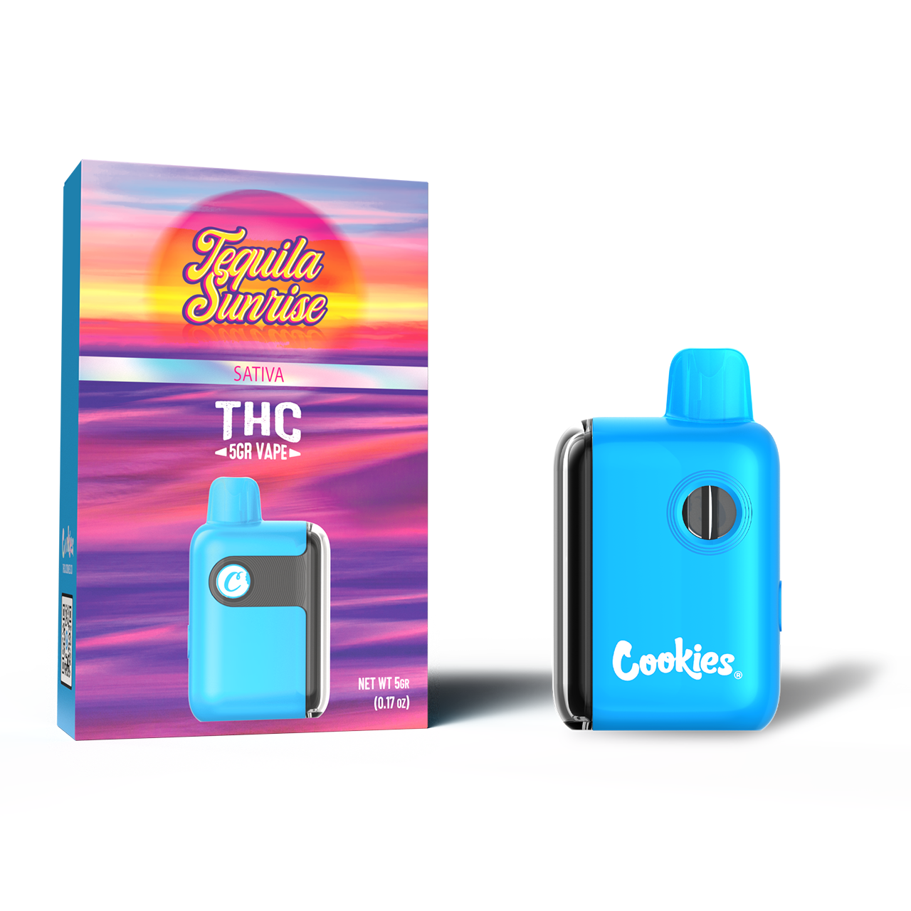 Cookies - THCA Disposable 5g - Tequila Sunrise - 5ct Pop Box