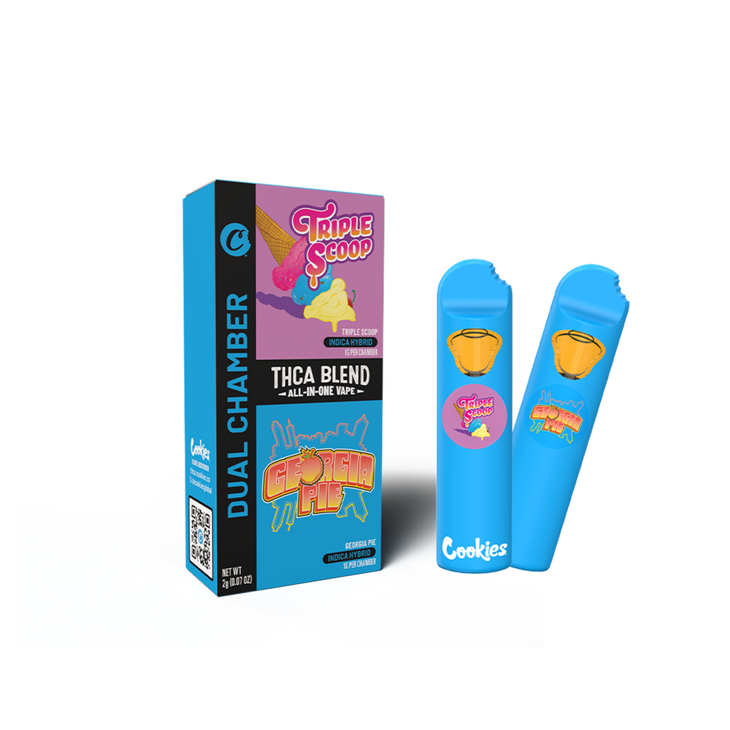 Triple Scoop & Georgia Pie Dual Chamber Vape 10ct Pop Box
