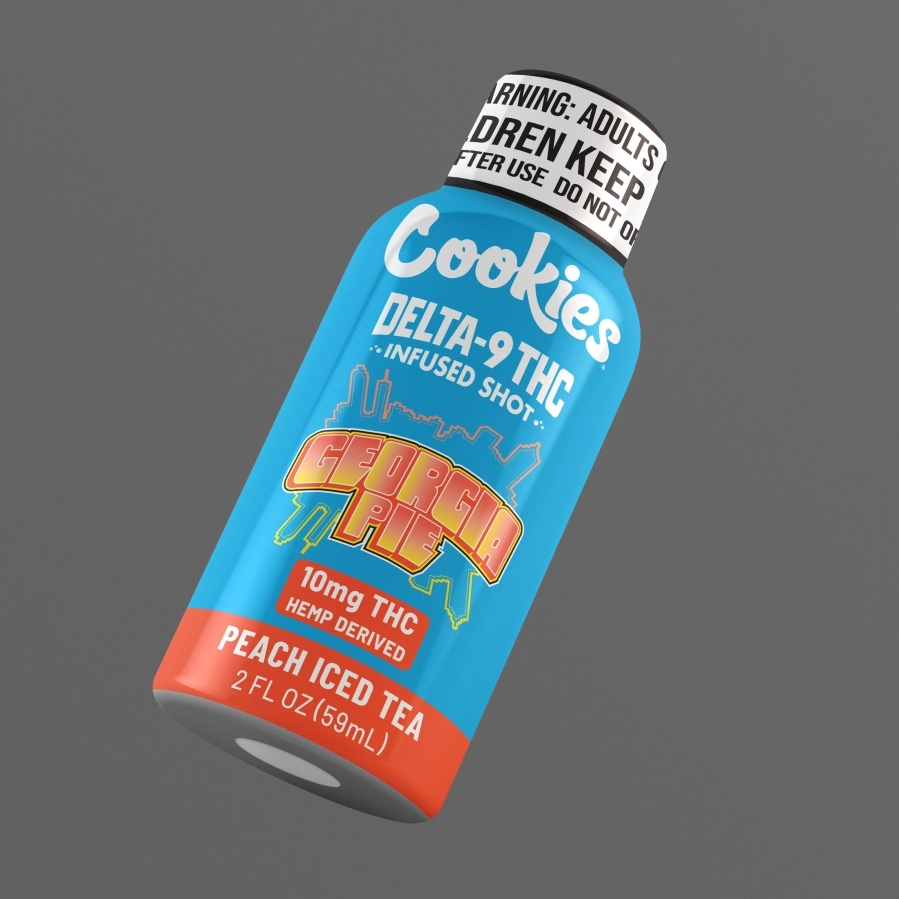 Cookies - D9/THC Infused Shot 10mg - Georgia Pie - 12 Pack