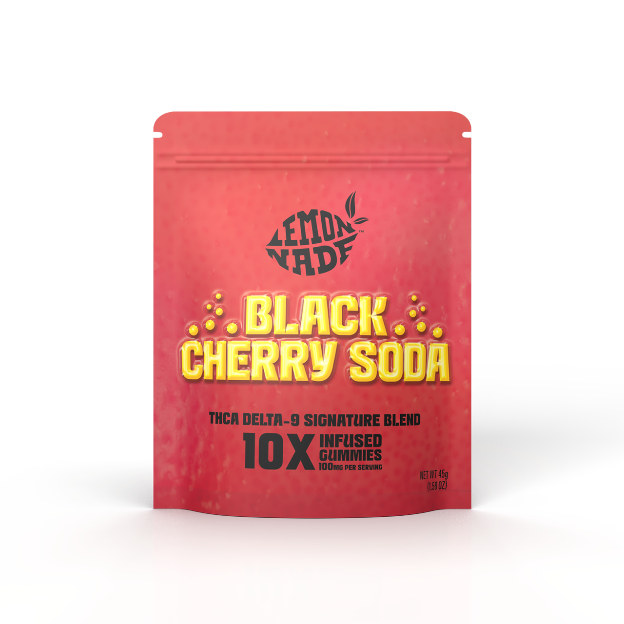Black Cherry Soda Infused Gummies Pop Box