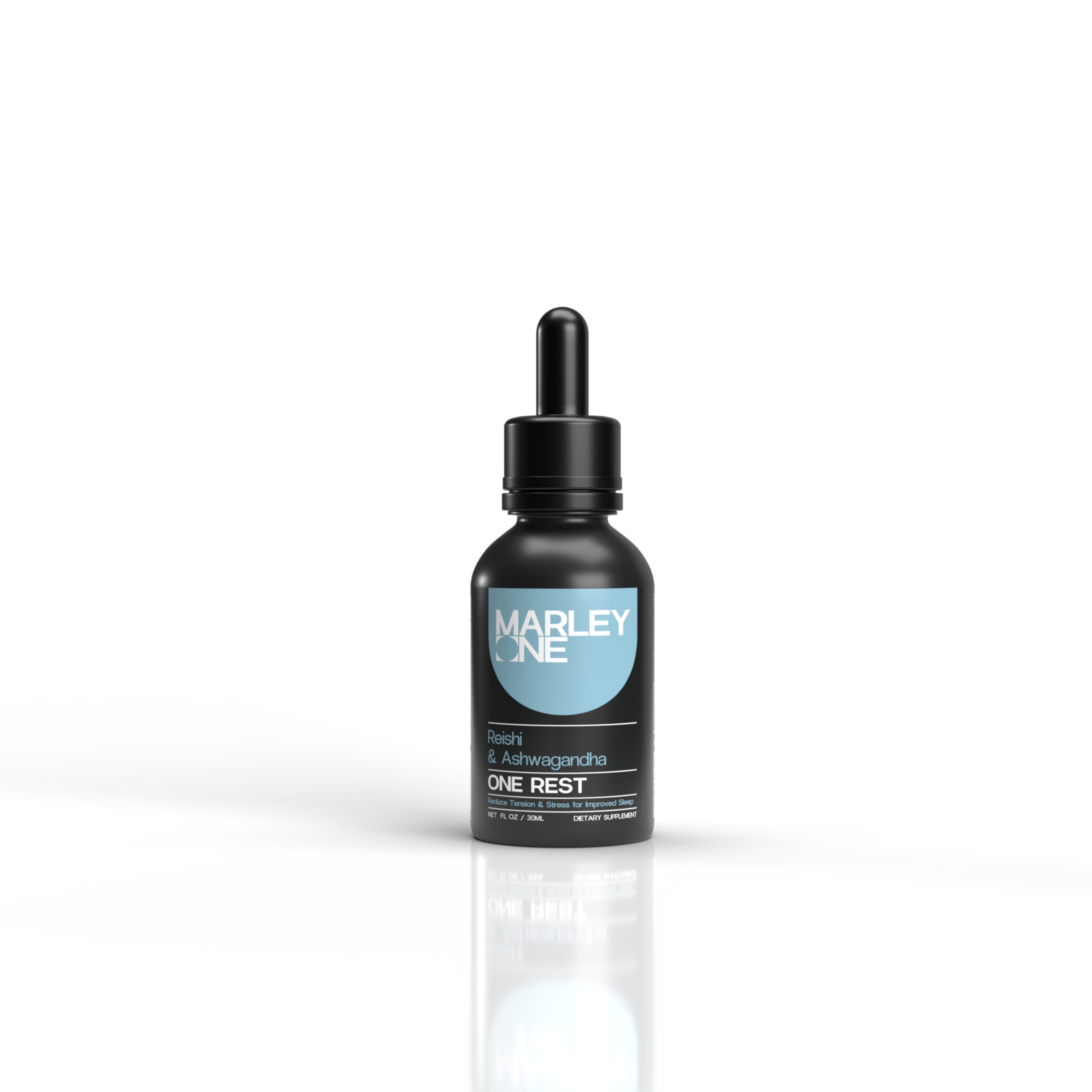 Marley One - Reishi & Gaba Mushroom Tincture 30ml - One Rest - 6ct Pop Box