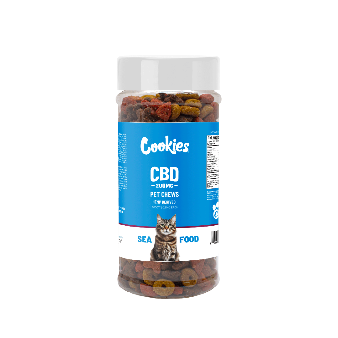 Cookies - CBD Pet Treat 16oz 200mg - Soft Chew - Seafood Mix