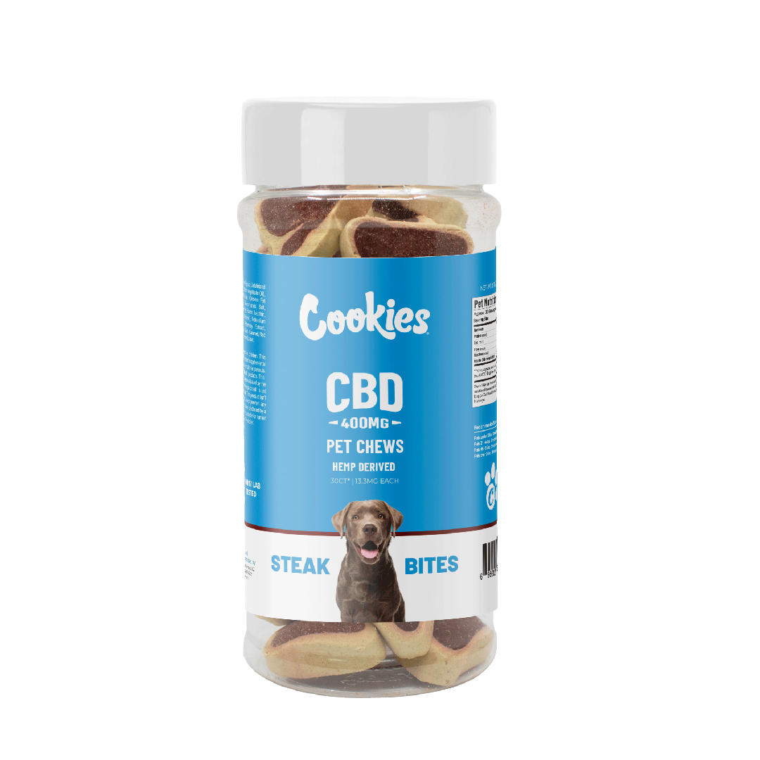 Cookies - CBD Pet Treat 16oz 400mg - Soft Chew - Steak