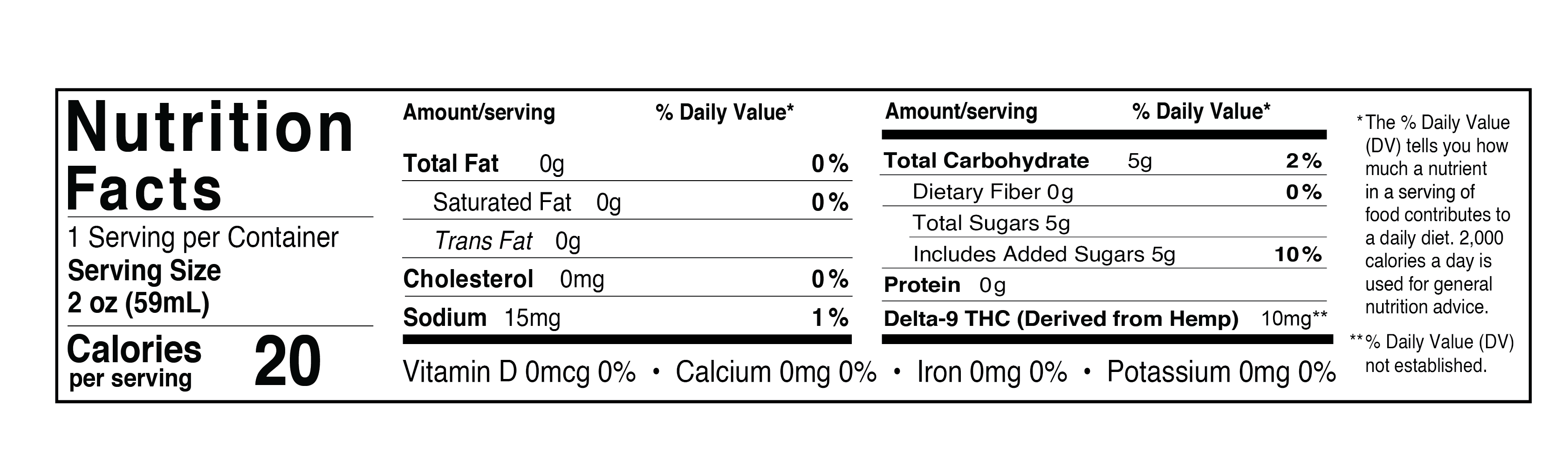 Cookies - D9/THC Infused Shot 10mg - Adios MF - 12 Pack