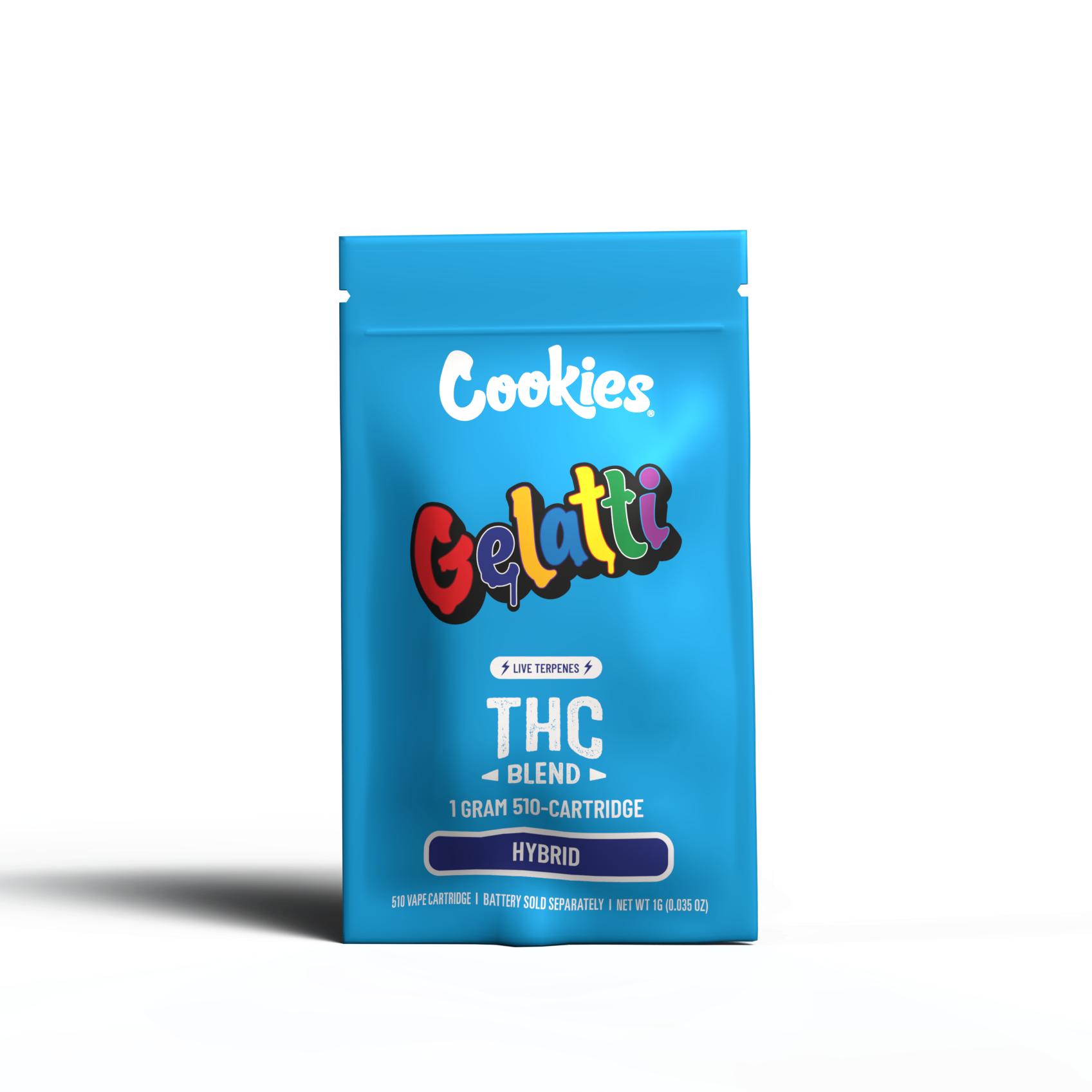 Cookies - THCA Cartridge 1g - Gelatti - 10ct Pop Box