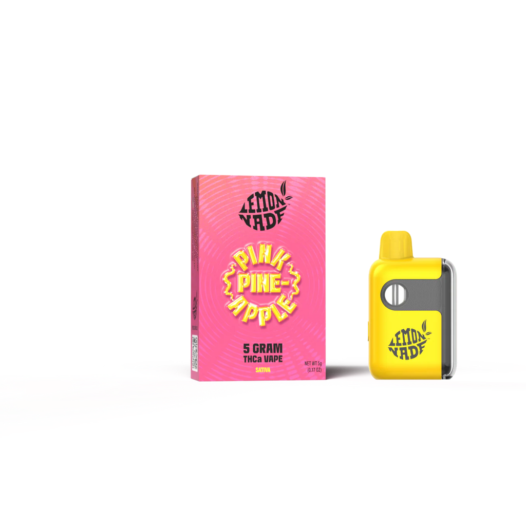 LemonNade - THCA Disposable 5g - Pink Pineapple - 5ct Pop Box