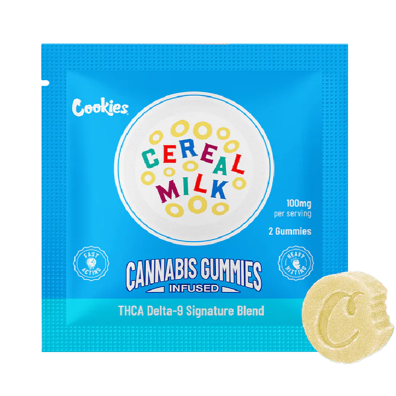Cereal Milk 100mg Infused Gummies Pop Box