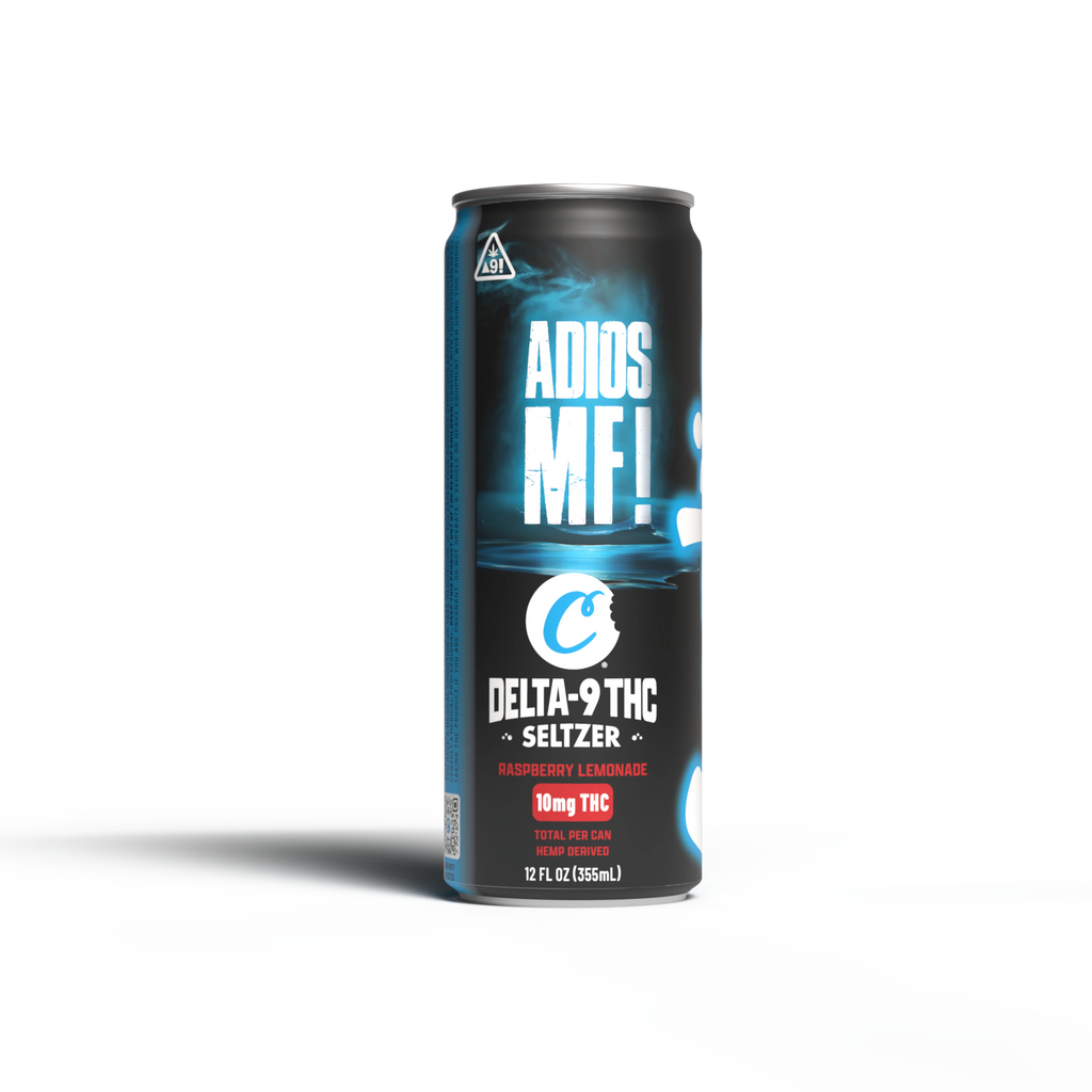 Cookies - Delta 9/THC Mocktail Can 10mg - Adios MF - 24 Pack