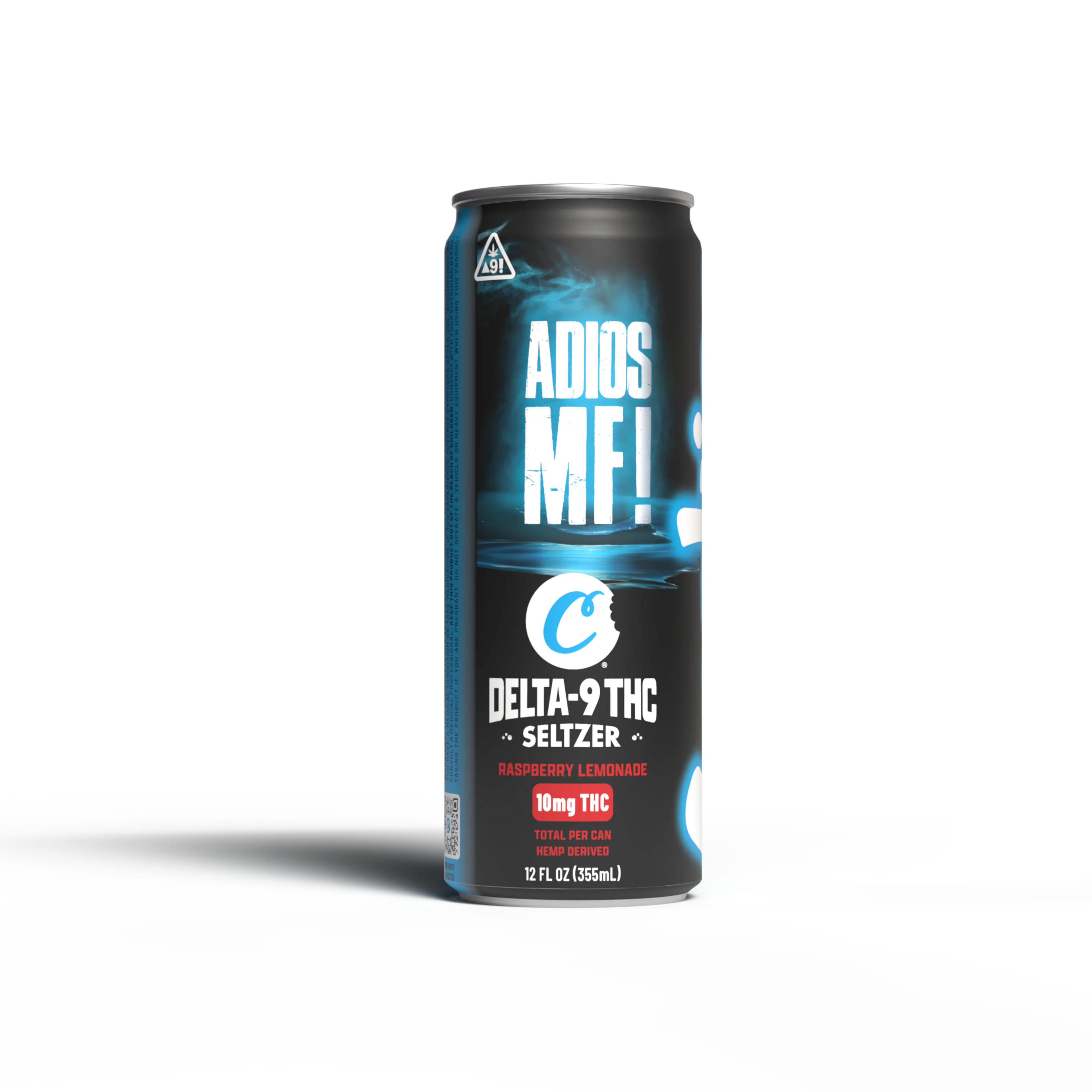 Cookies - Delta 9/THC Mocktail Can 10mg - Adios MF - 24 Pack