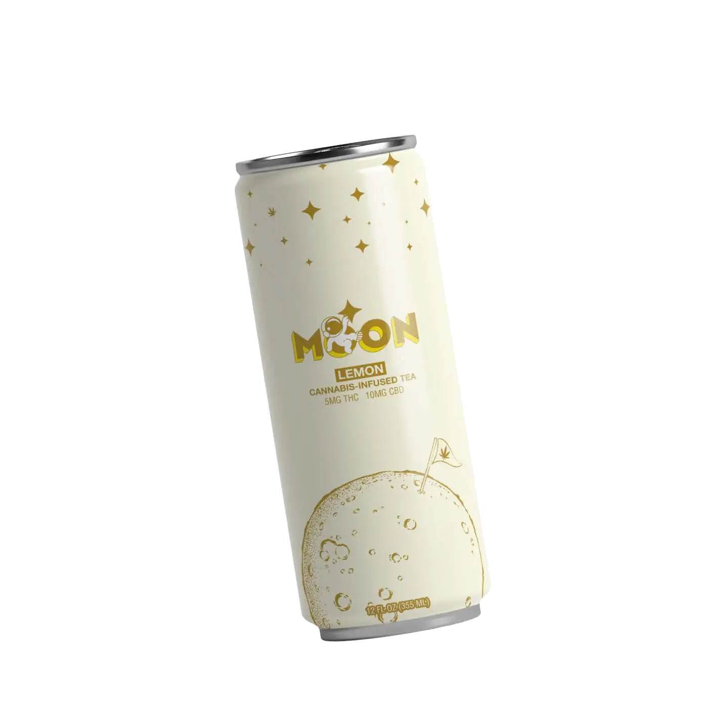 Moon - D9/CBD Infused Beverage 5mg/10mg - Lemon Tea - 24 Pack